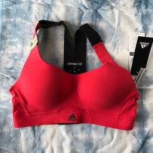 adidas womens cmmttd chill sports bra size A/B