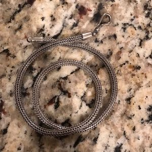 Sterling Silver Herringbone Chain 16 in