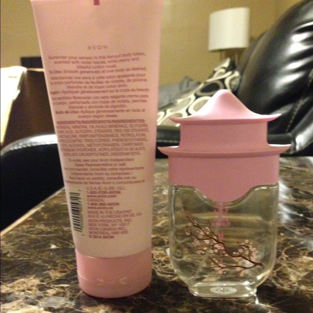 Perfume and lotion