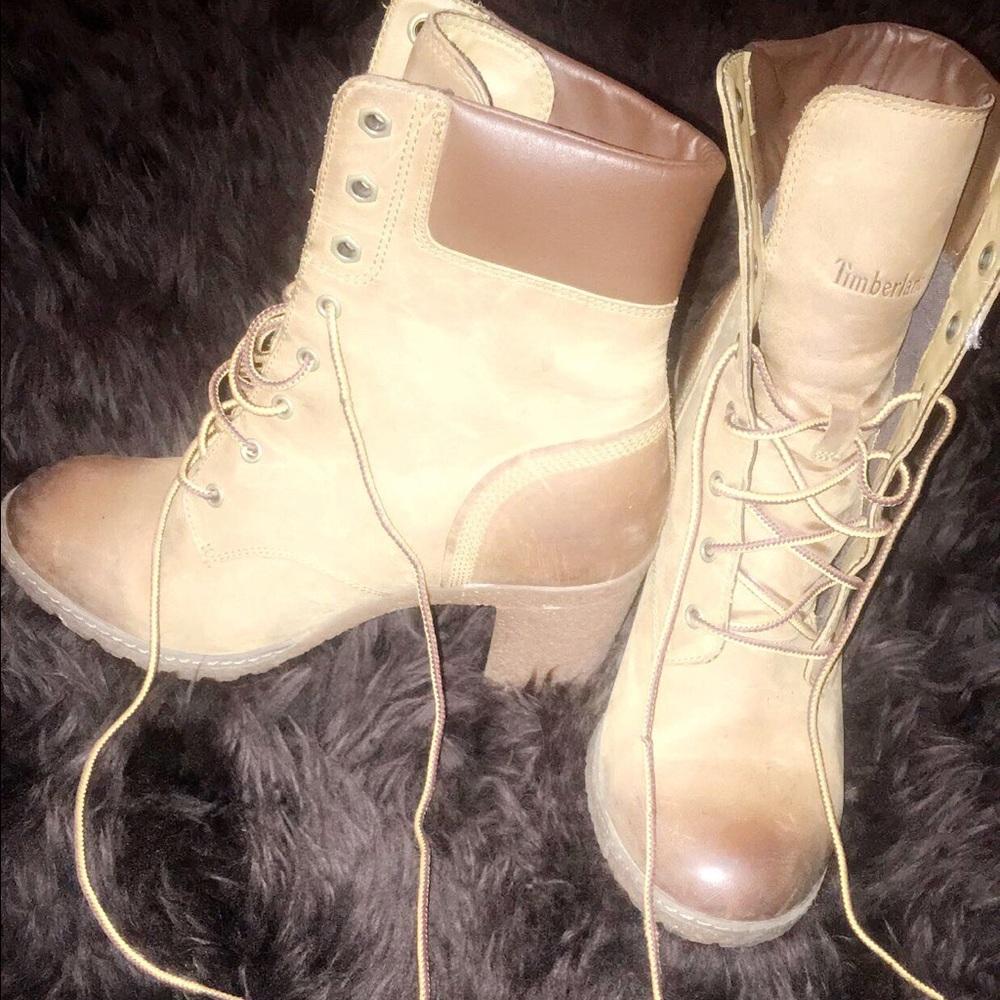 Timberland heeled boots