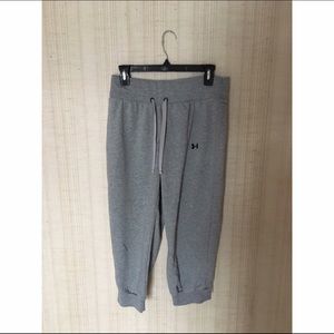 Under armour sweatpants capris.