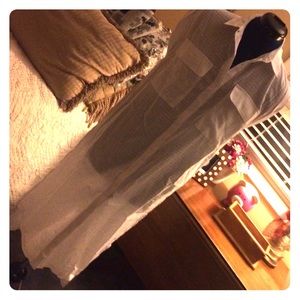 White button down tunic