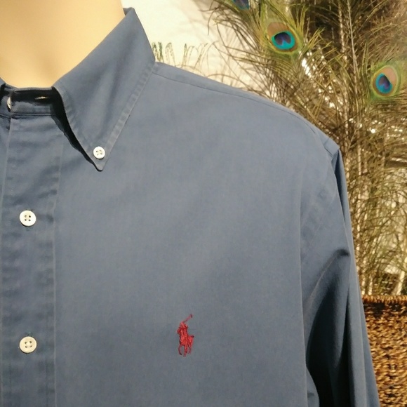 Vintage Polo Ralph Lauren Long Sleeve Oxford - Picture 2 of 4