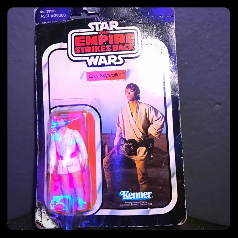 Bespin luke skywalker shortie robe 41 card vintage