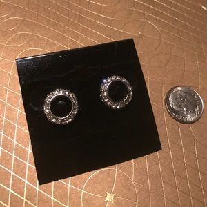 Stylish Black Stone Earrings