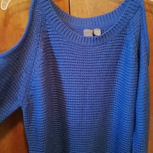 Long sleeve, Royal blue sweater