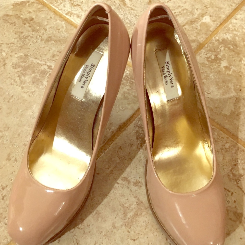 Vera Wang platform heels