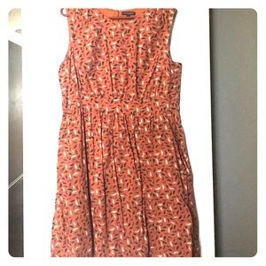 ModCloth Emily & Finn Feather dress 1X