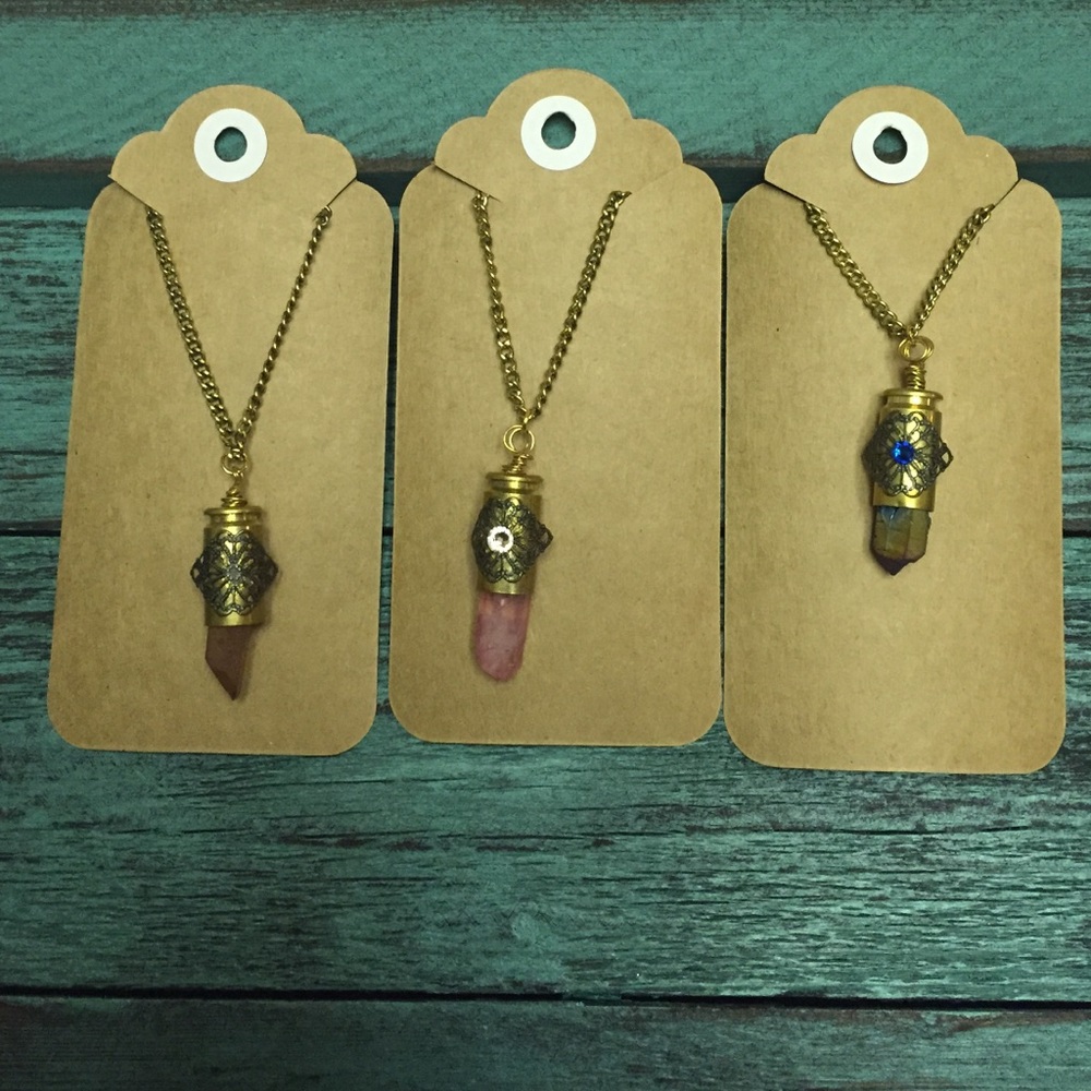 Bullet shell necklaces