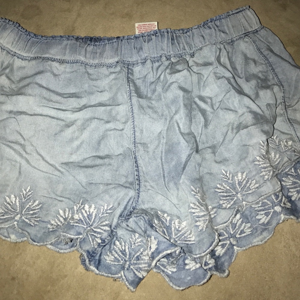 Fun denim inspired shorts