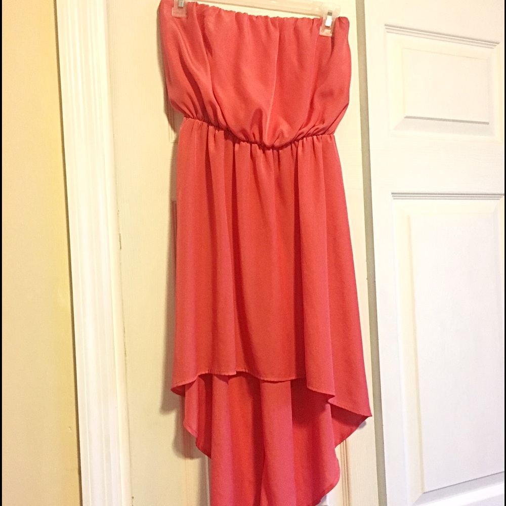 Strapless Pink Dress💕