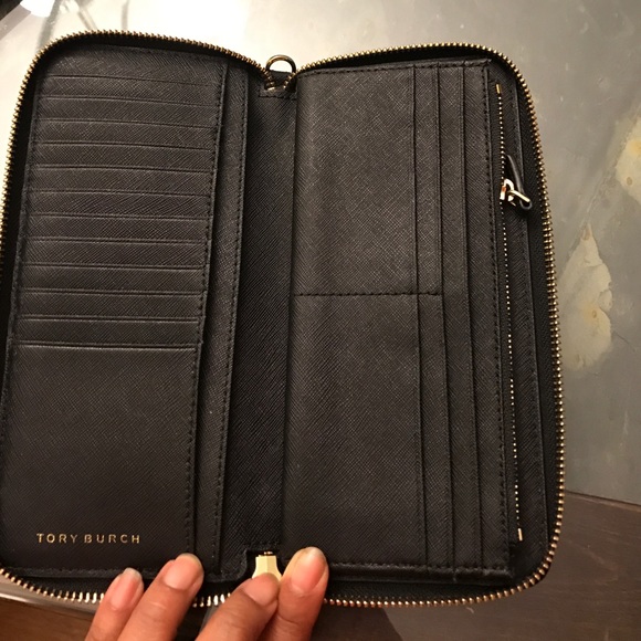 Tory Burch Medium Miller Flap Tri Fold Wallet | Bloomingdale Tory Butch wallet