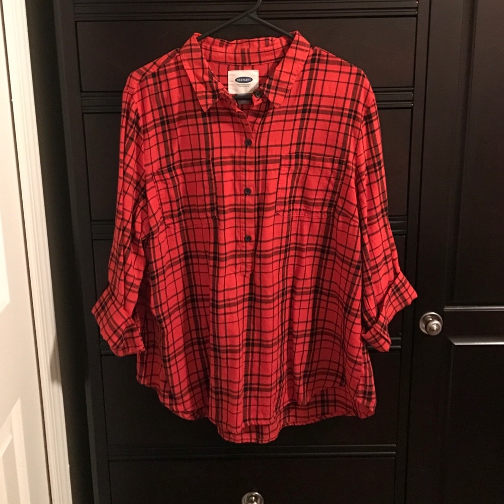 WORN ONCE! All the flannel feels 😍