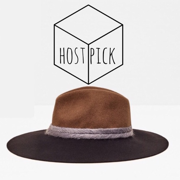 Zara Accessories - ❤HP SALE ZARA Felt Hat HandMade NWT