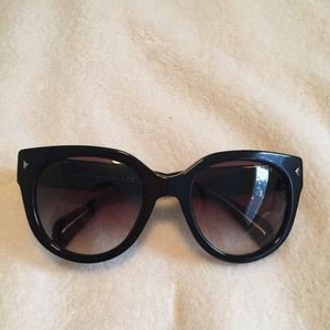 Prada 54 mm cat eye sunglasses