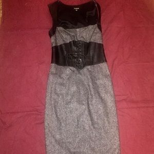 Rockabilly bombshell pin up corset dress.