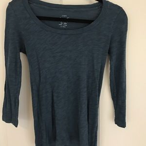 Jcrew shirt 3/4 sleeve