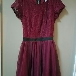 Red dress