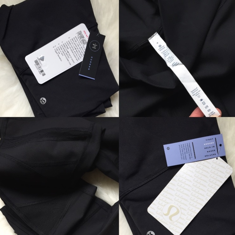 NWT💕Lululemon Tech Mesh Bandage Yoga Blk Legging - Picture 8 of 8