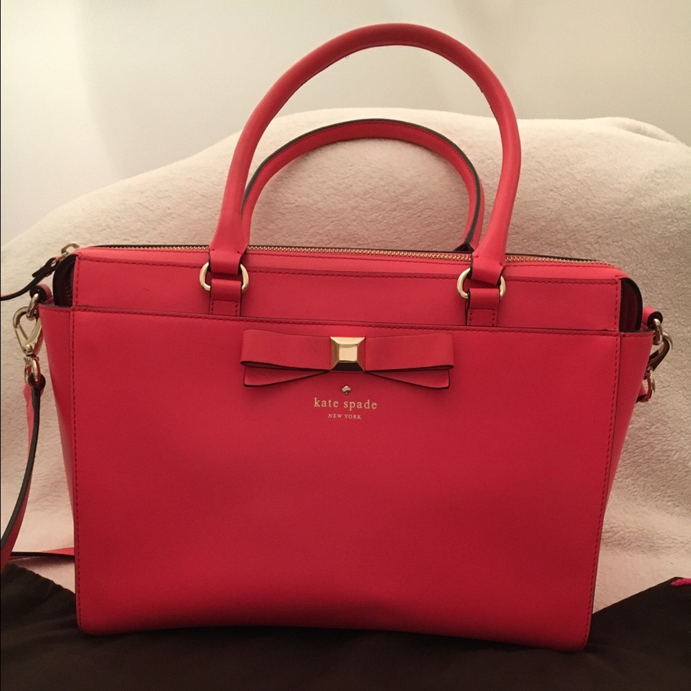 Authentic Kate Spade Beacon Court in Geranium