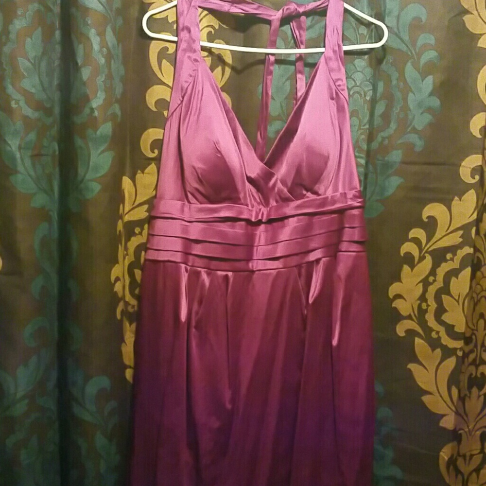Halter top dress pink!