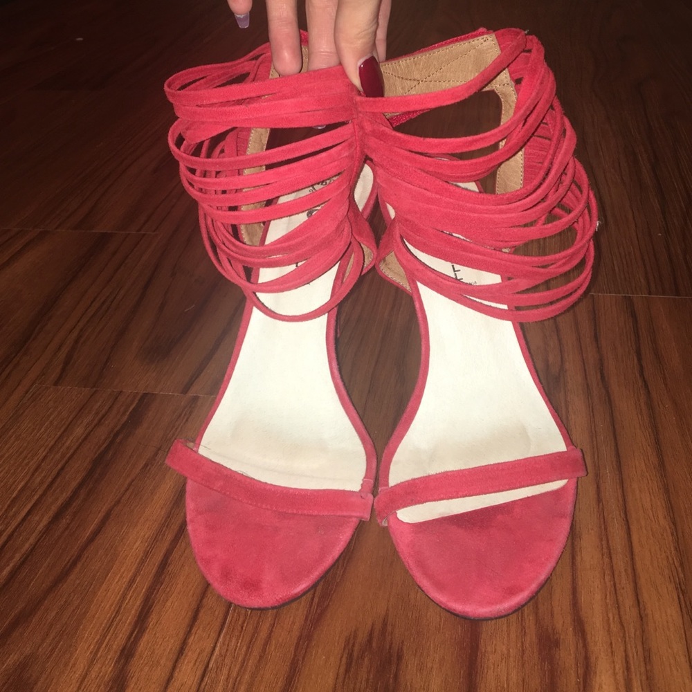 Red Jeffrey Campbell Heels
