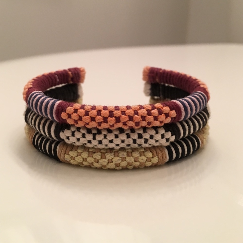 Bundle: J. Crew tribal bracelets