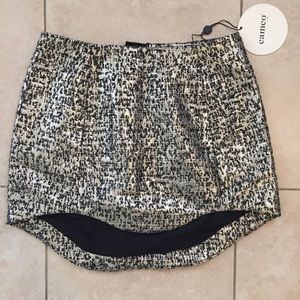 NWT Metallic Party Skirt