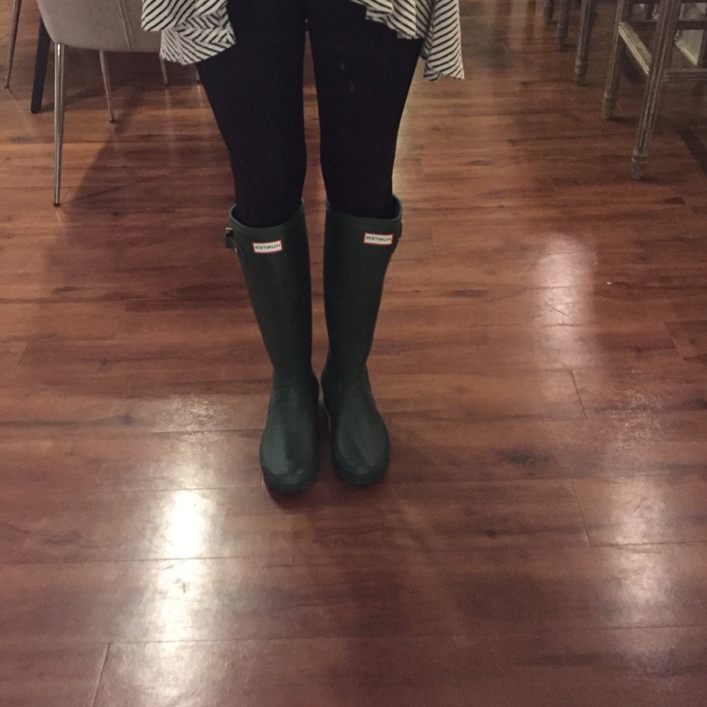 Hunter Original Tour rain boots