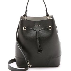 Furla Stacy Drawstring Bucket Bag