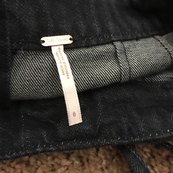 🎉SALE🎉 New With Tags Denim Skirt Free People - Picture 3 of 4