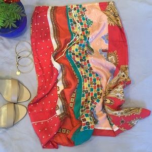 Laundry By Shelli Segal Silk Skirt