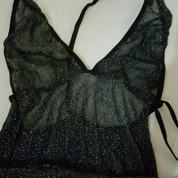 women hot sexy lingerie costumes Fishnet Babydoll - Picture 2 of 6