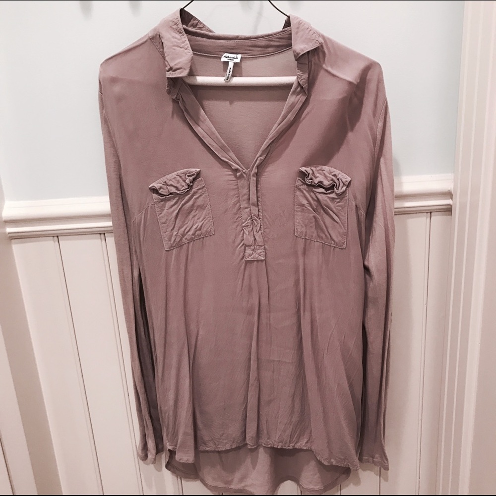 Splendid taupe tunic