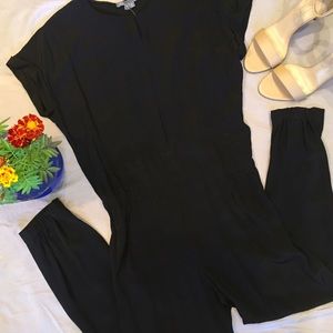 VINCE Black Jumpsuit
