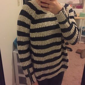 MAJE striped sweater