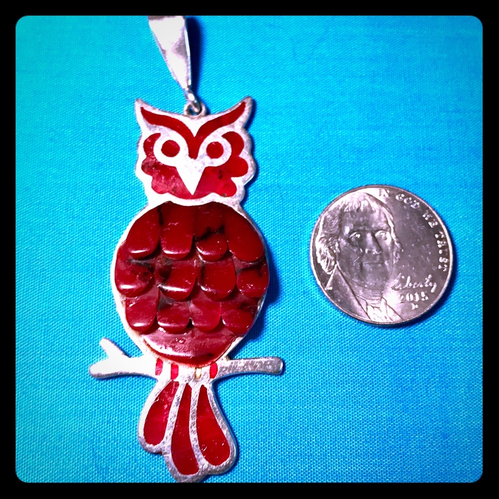 Large Owl Pendant