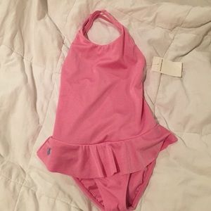 Little girls Ralph Lauren one piece swim suit