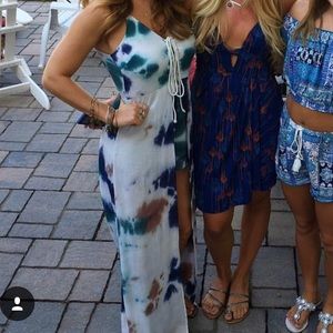Tye Dye romper/maxi