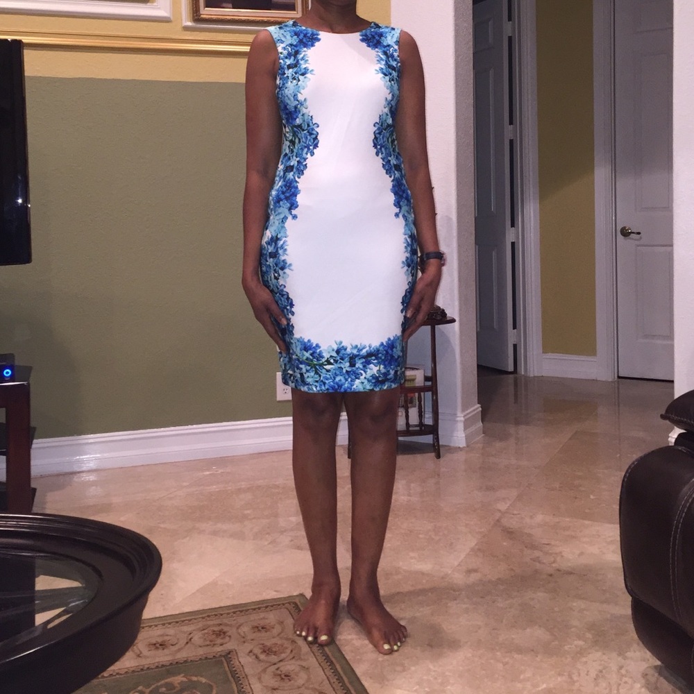 Sleeveless Michelle Obama inspired dress