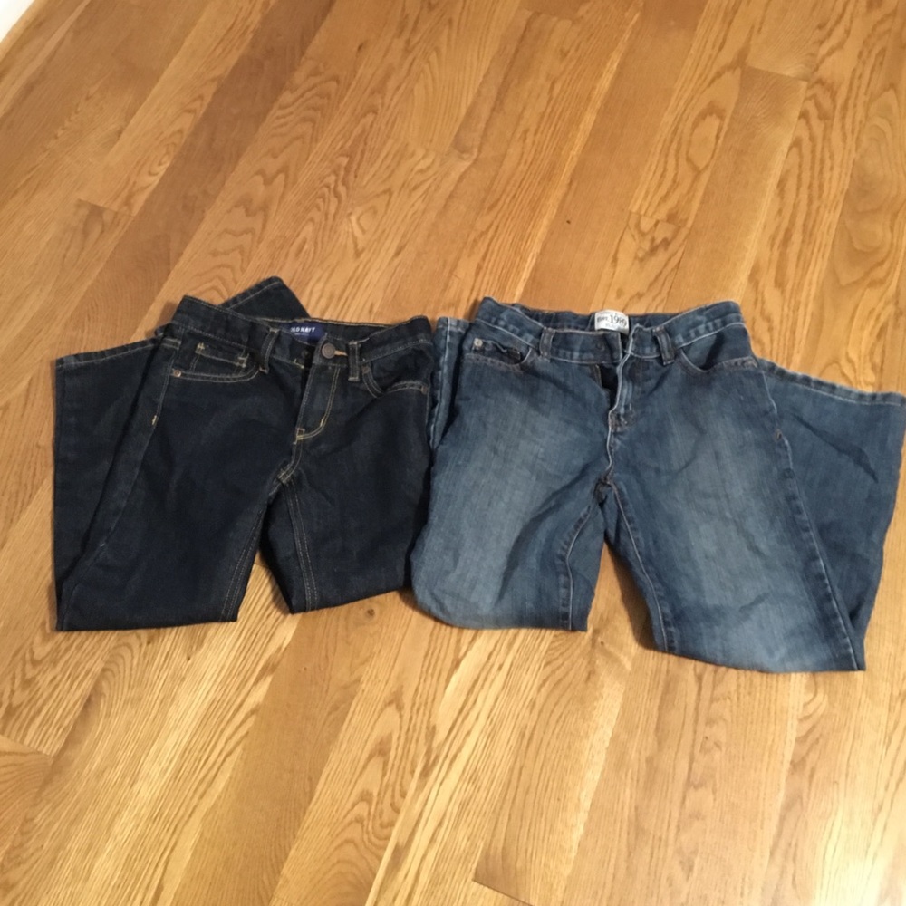 2 pair boys jeans