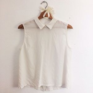 [Equipment Femme] Sleeveless Silk Top