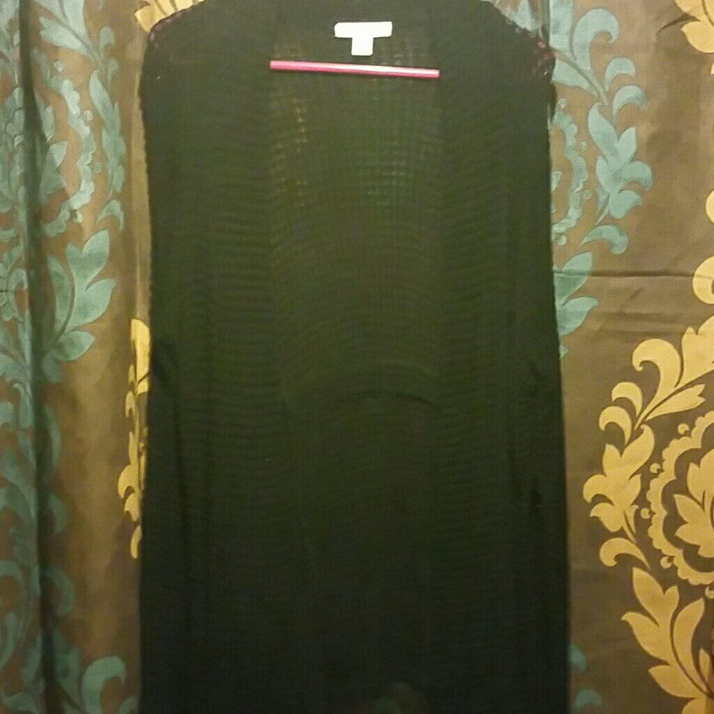Sheer cardigan