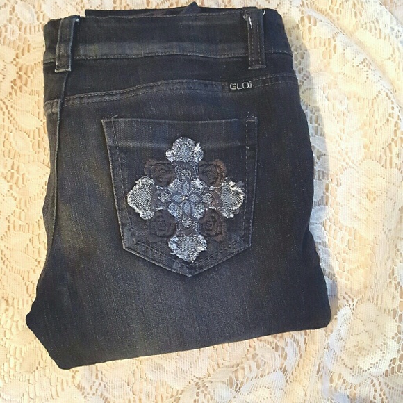 Pre-owned Distressed Gray Jeans - Picture 3 of 3