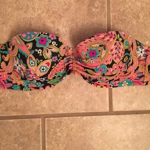 Victoria's Secret strapless bandeau swimsuit top