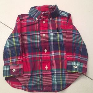 🎉🎊HP🏆Baby shirt -- Ralph Lauren -- never worn!
