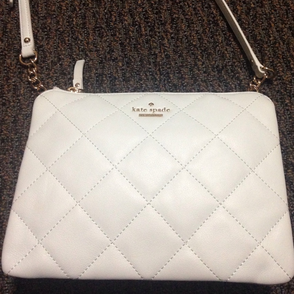 Very light blue Kate spade cross body