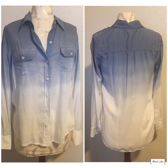 Lucky brand ombré button down