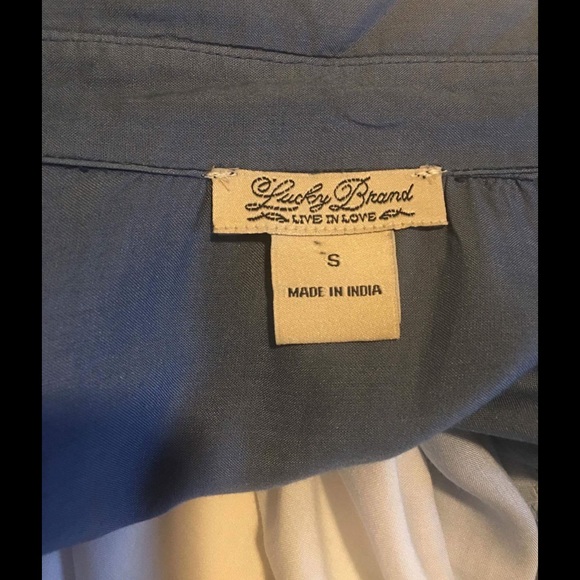 Lucky brand ombré button down