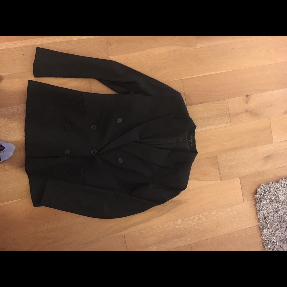 Theory double button blazer